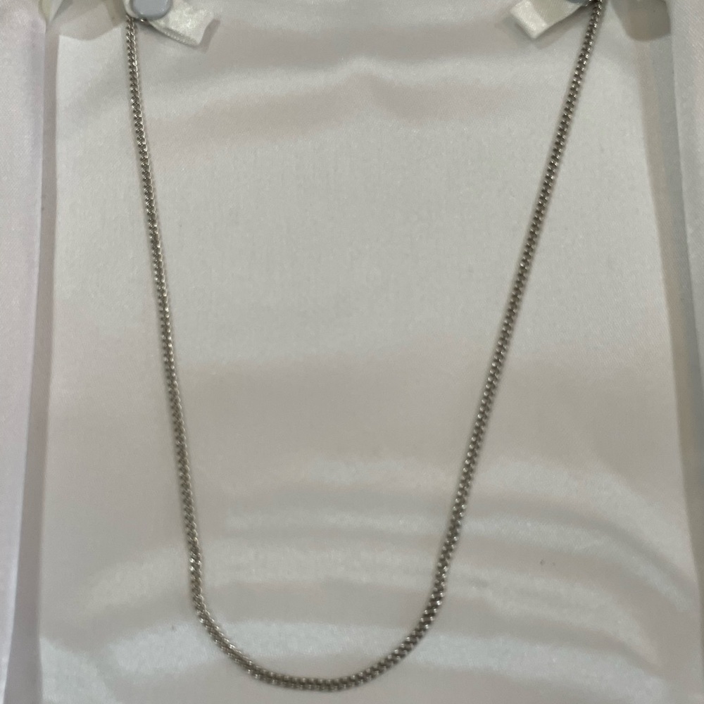 James Avery , 19 inch, sterling silver chain, with logo